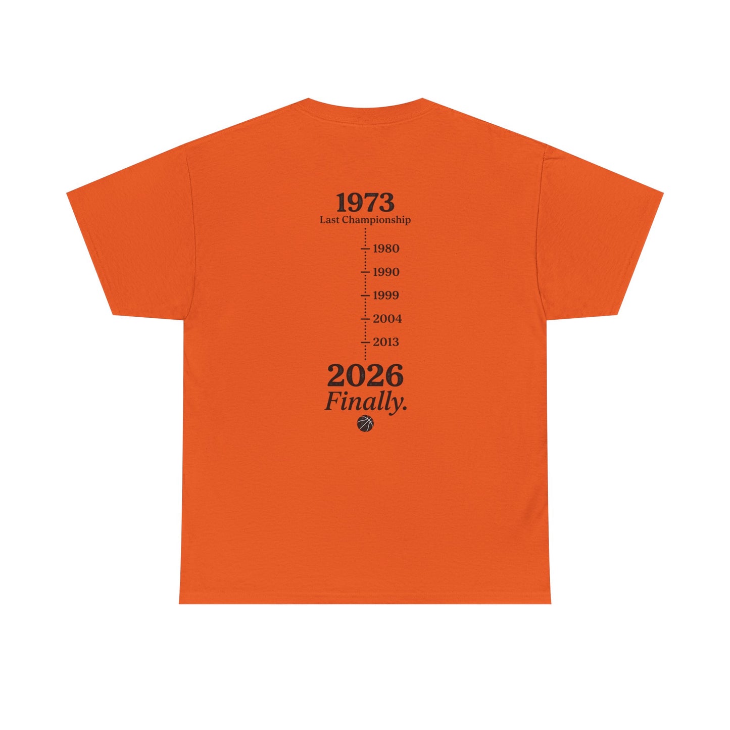 The Drought Is Over Tee — NY Knicks 2026 NBA Champions