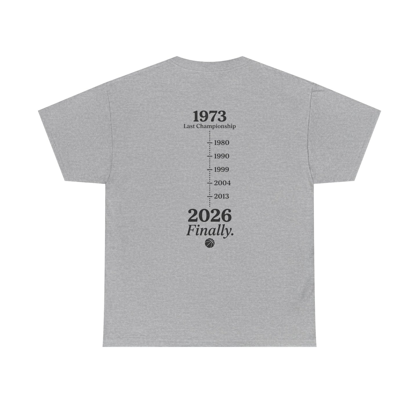 The Drought Is Over Tee — NY Knicks 2026 NBA Champions