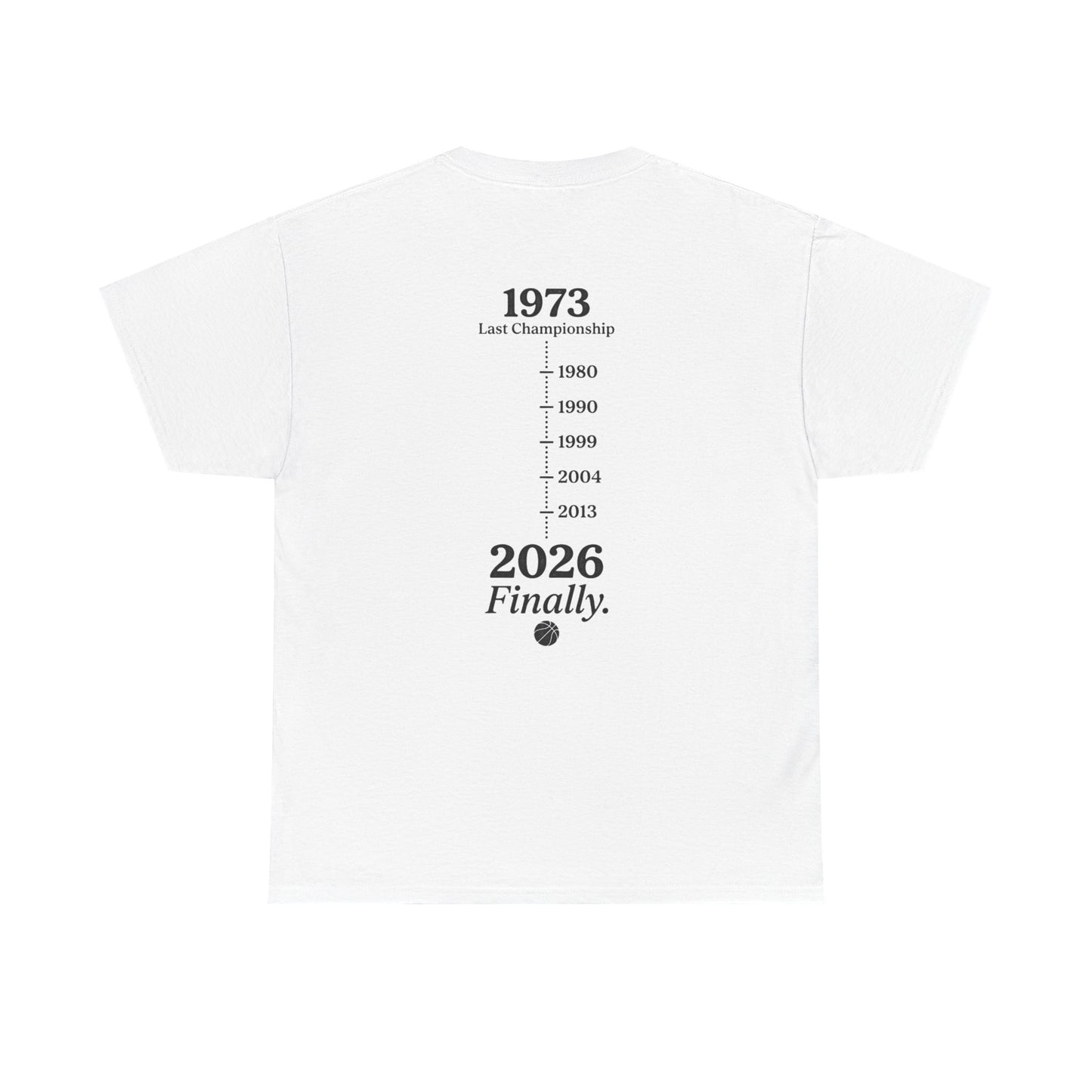 The Drought Is Over Tee — NY Knicks 2026 NBA Champions