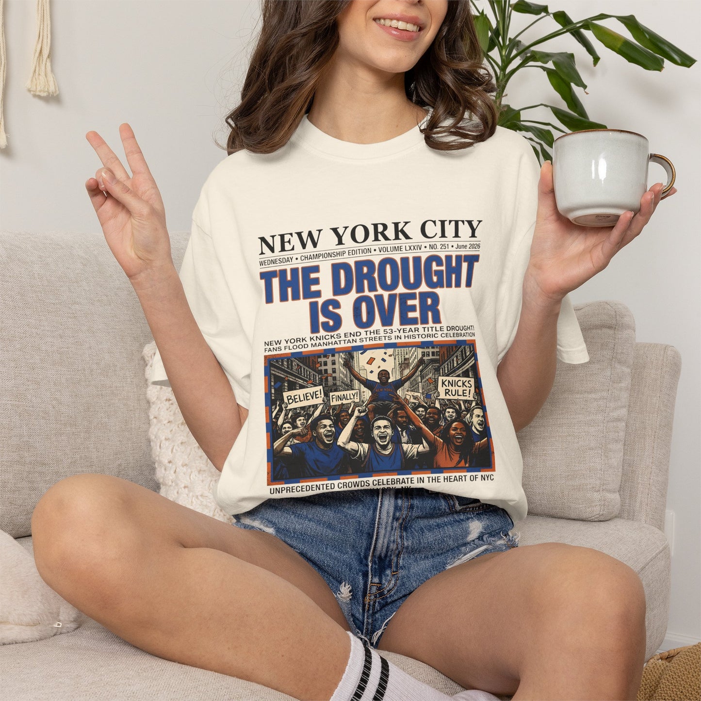 New York Knicks 2026 NBA Winners Vintage Shirt