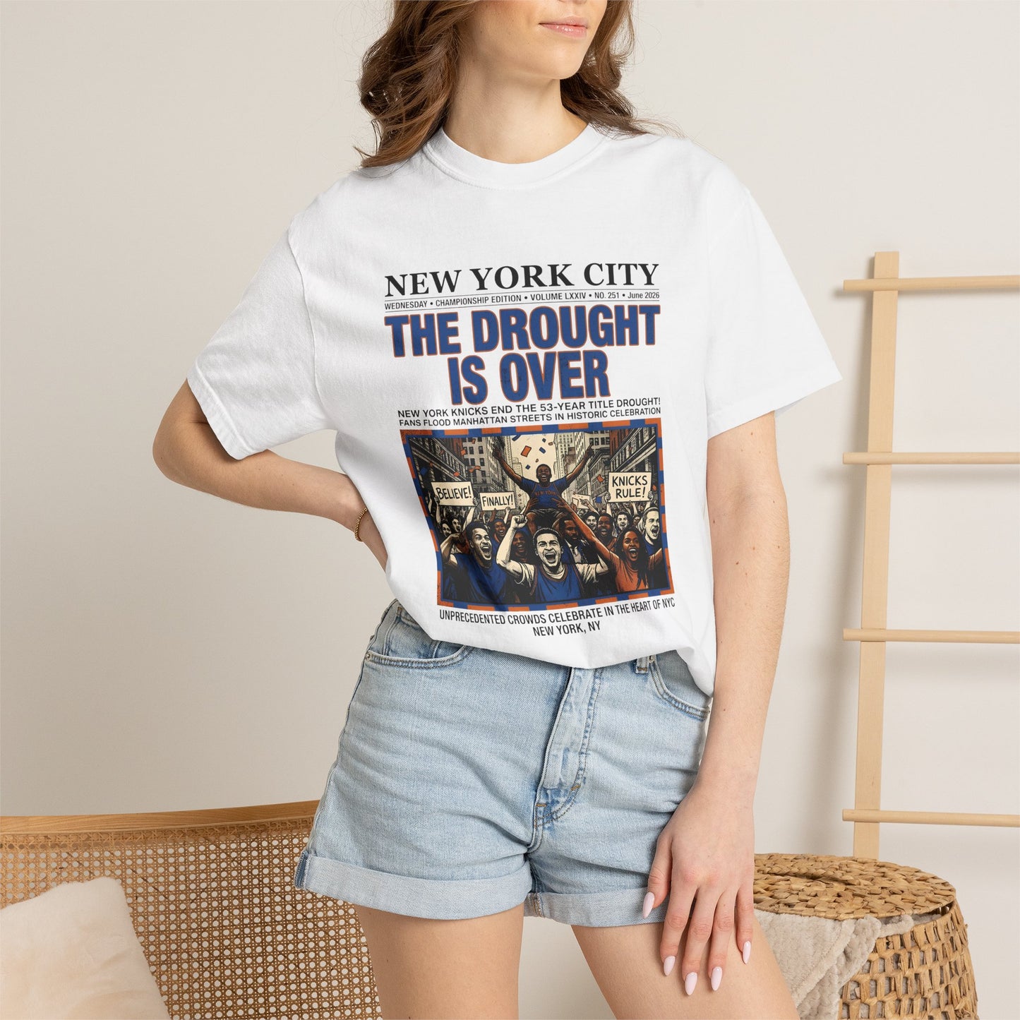 New York Knicks 2026 NBA Winners Vintage Shirt