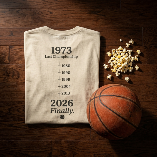 The Drought Is Over Tee — NY Knicks 2026 NBA Champions